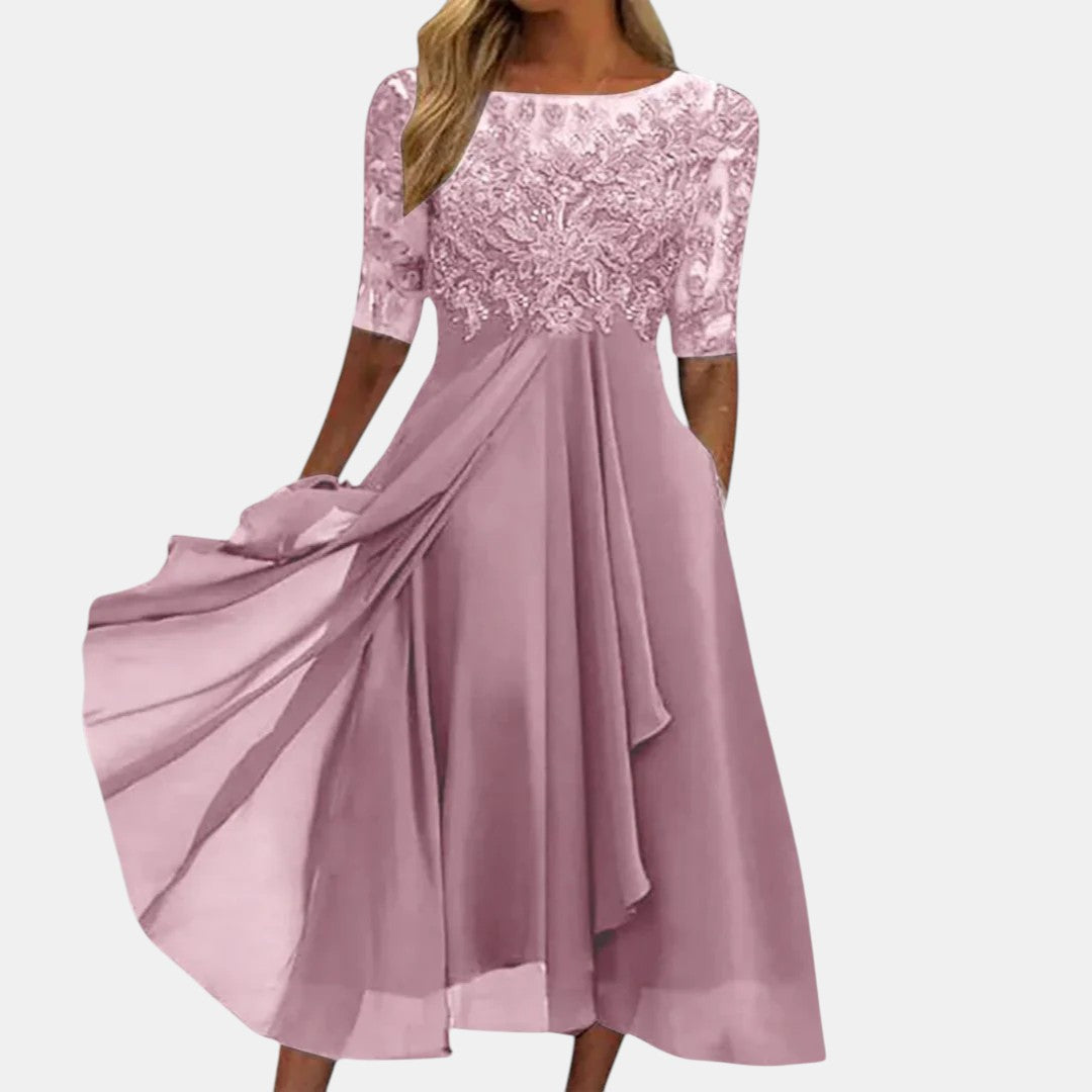 Rhonda™ | Robe Élégante en Dentelle