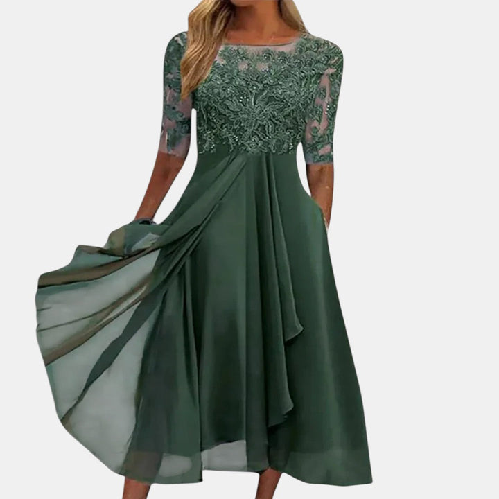 Rhonda™ | Robe Élégante en Dentelle