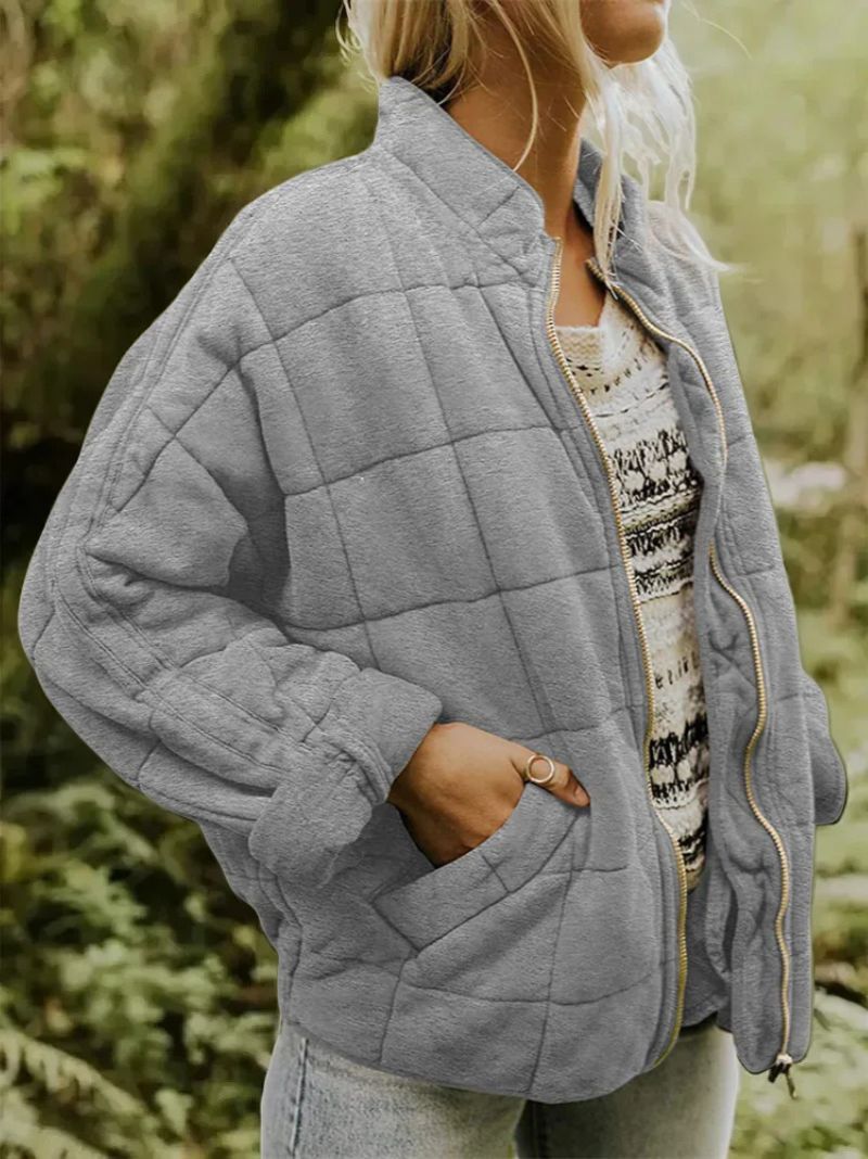 Josiane | Veste rembourrée avec un look oversized élégant