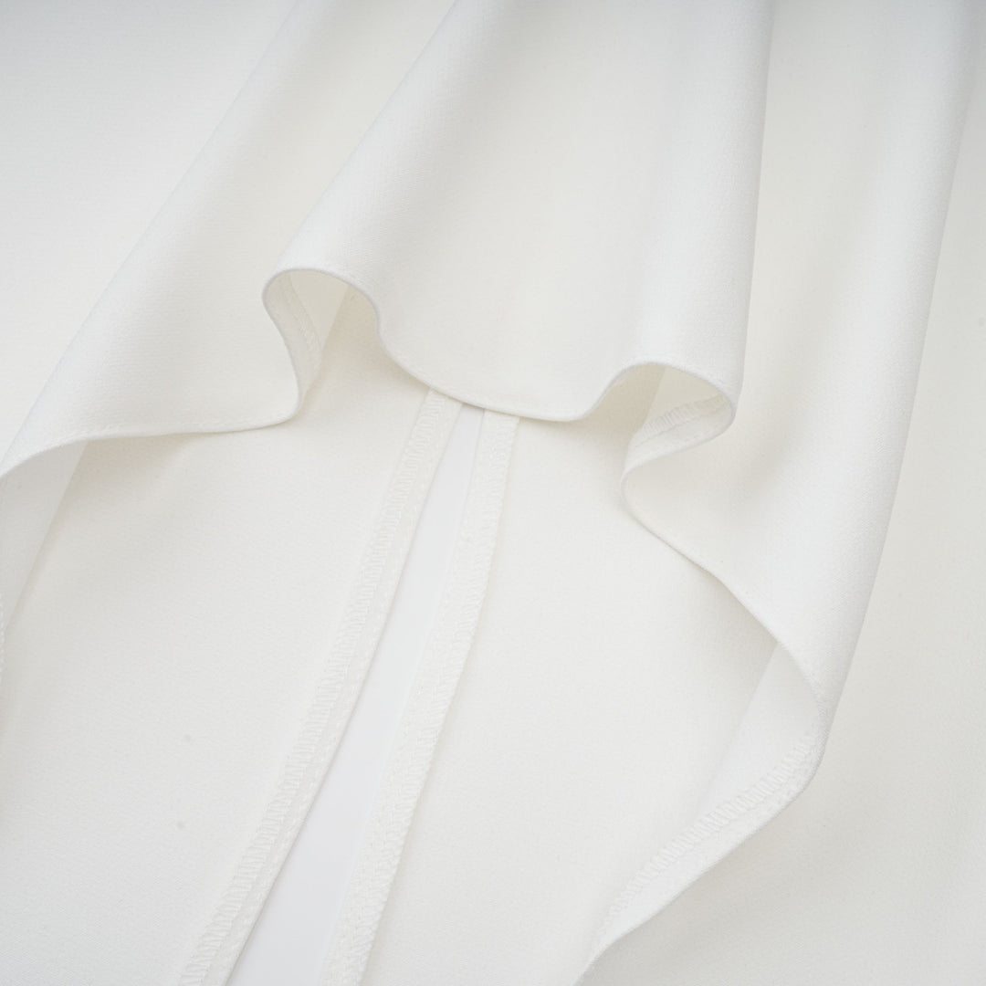 Inés | Robe longue à plusieurs épaisseurs encolure licou