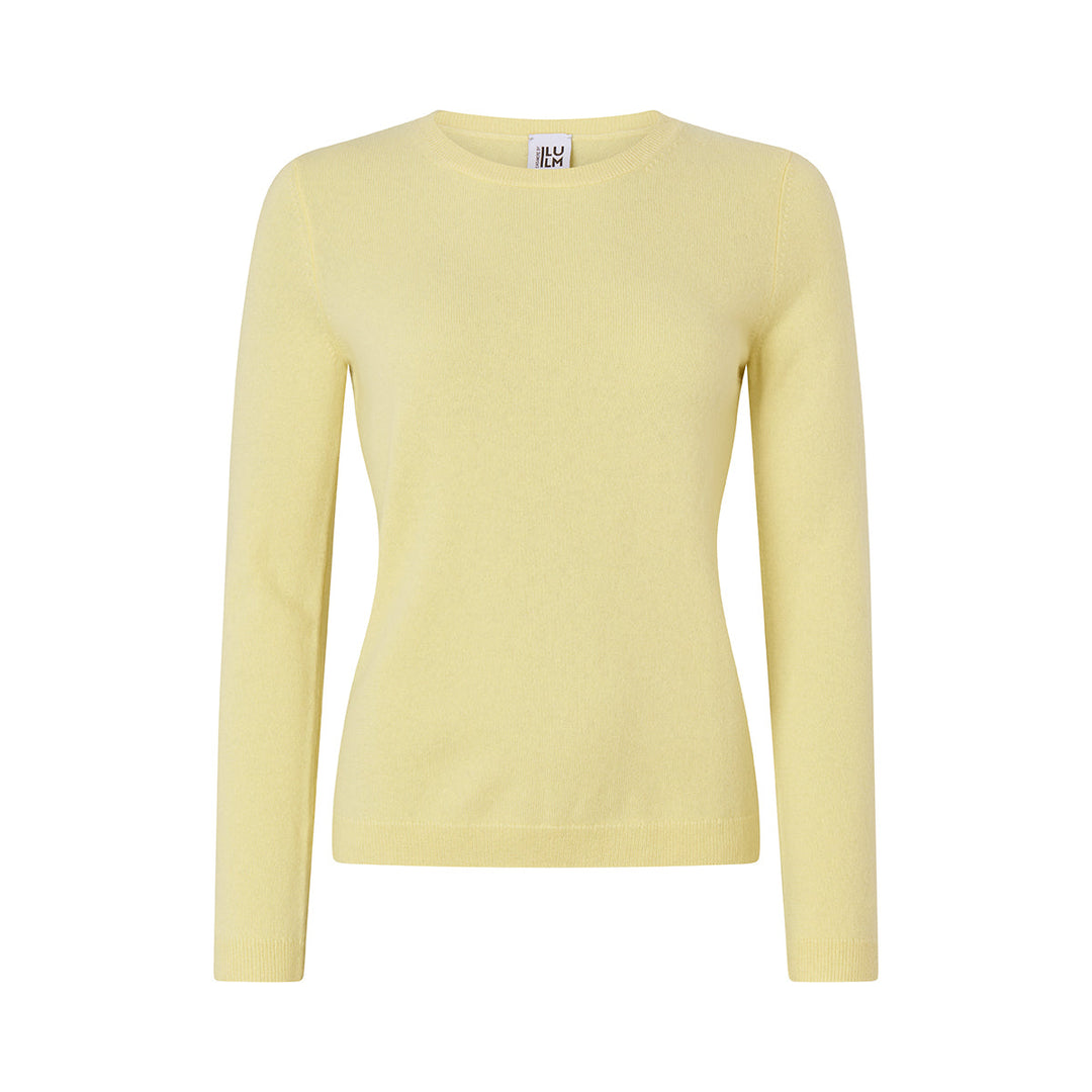 CASHMERE by ILLUM - Tricot à Col Rond et Manches Longues