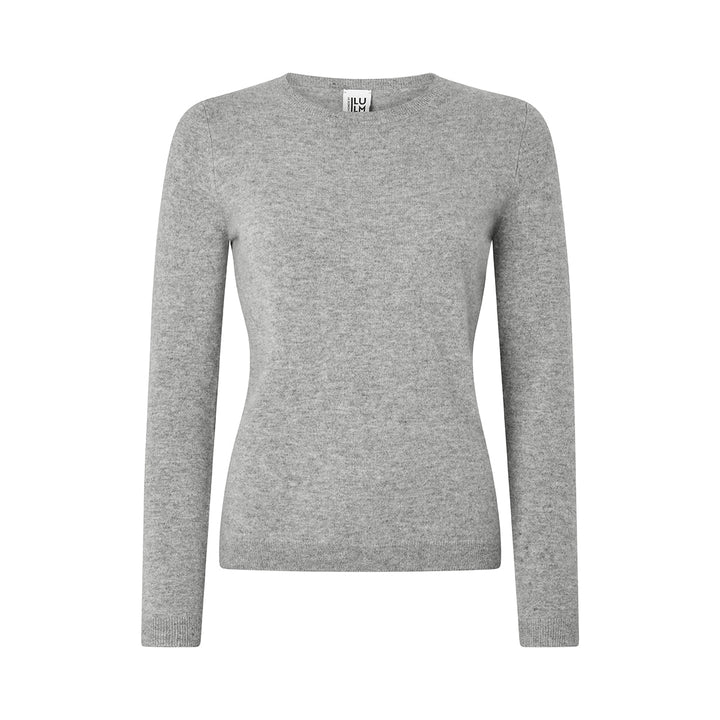 CASHMERE by ILLUM - Tricot à Col Rond et Manches Longues