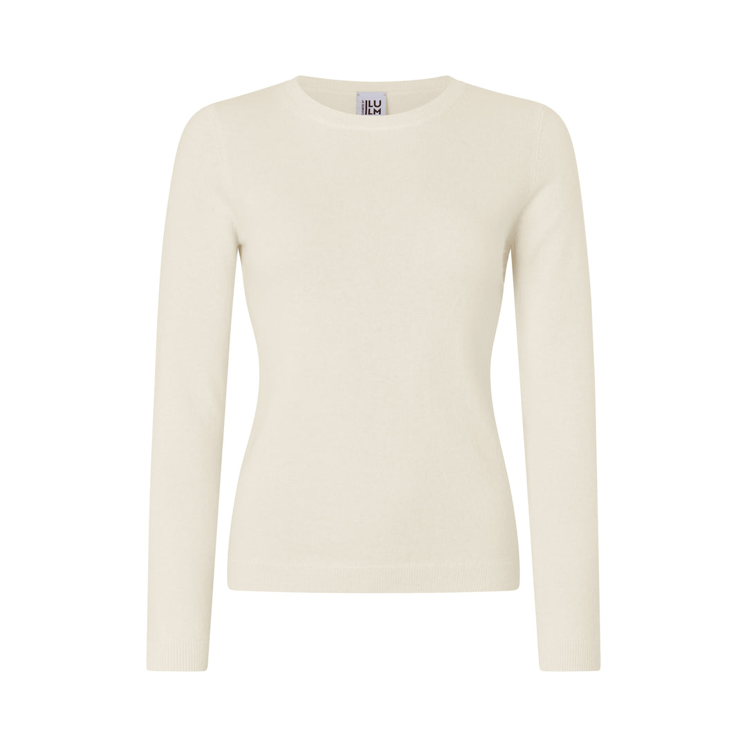 CASHMERE by ILLUM - Tricot à Col Rond et Manches Longues