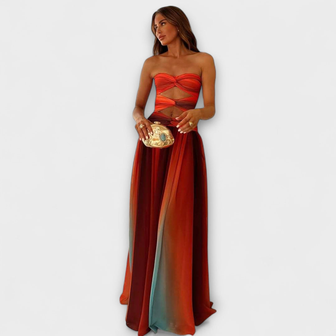 Laney - Robe Maxi Sans Manches