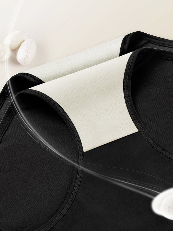 Lot de 6 culottes hautes respirantes et confortables avec maintien abdominal