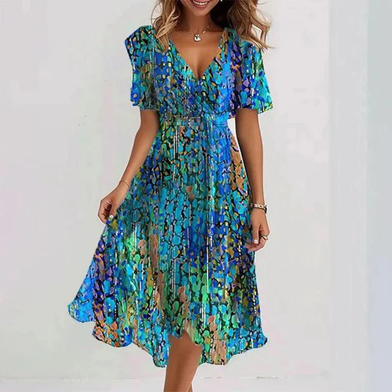 Yara | Robe Élégante Colorée