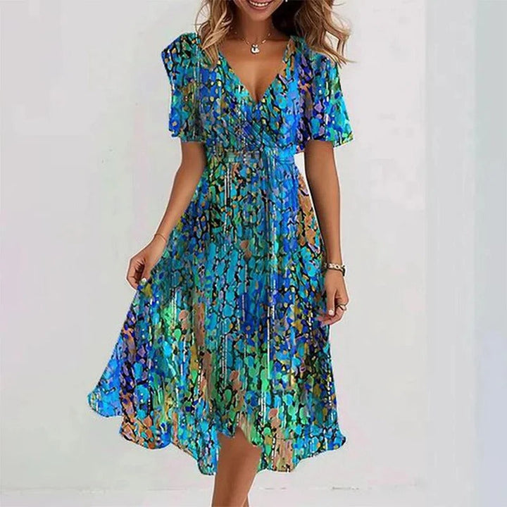 Yara | Robe Élégante Colorée