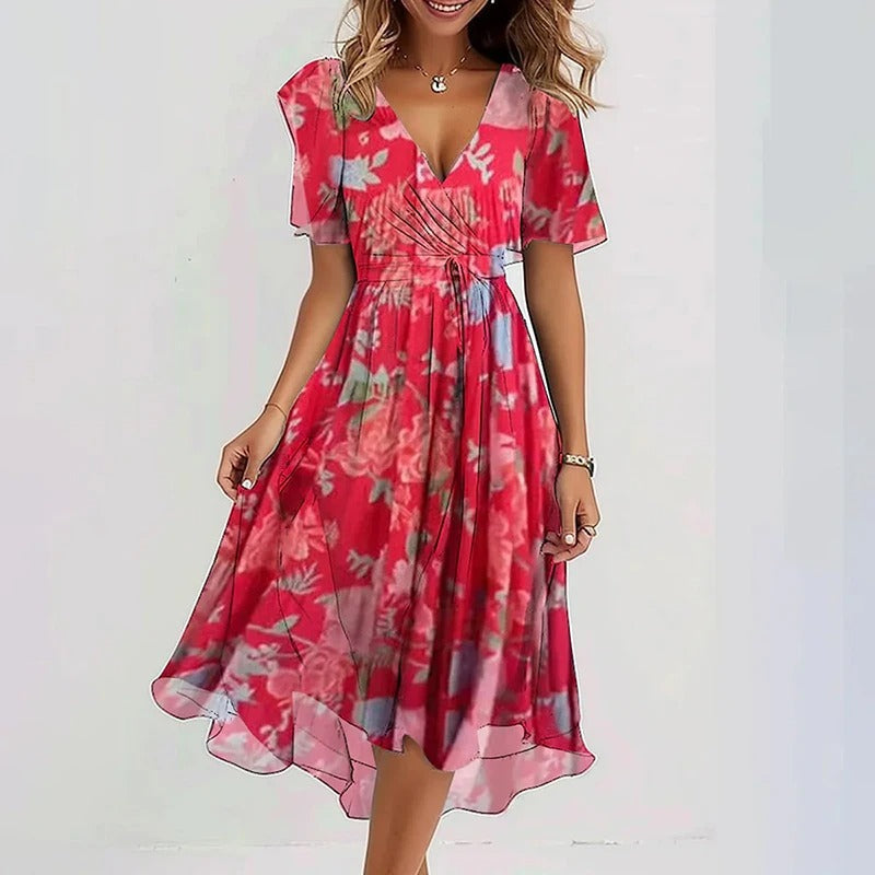 Yara | Robe Élégante Colorée