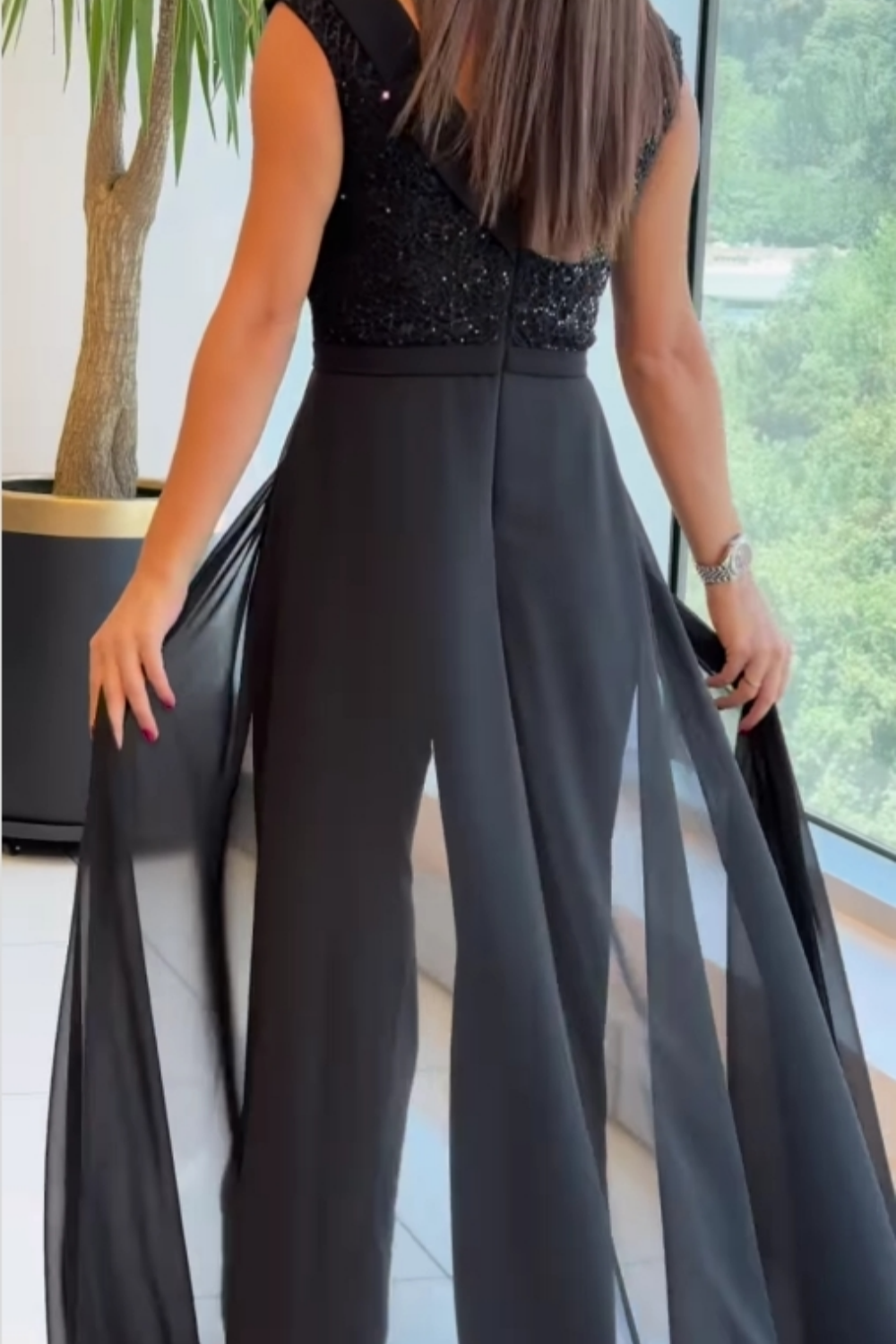 Robe Strass noire ✨