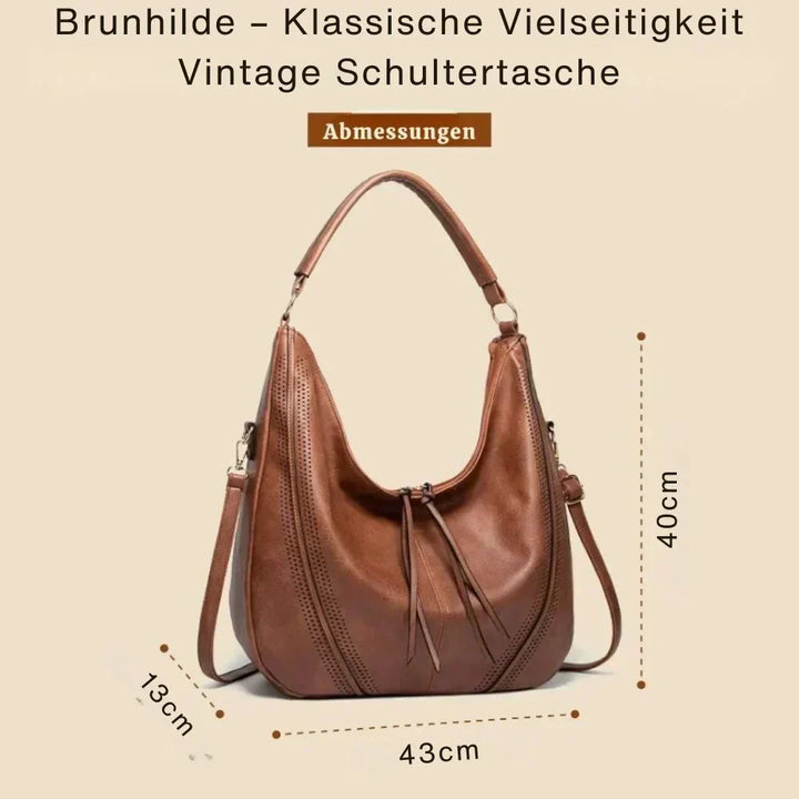 Brunhilde – Sac à bandoulière vintage classique et polyvalent