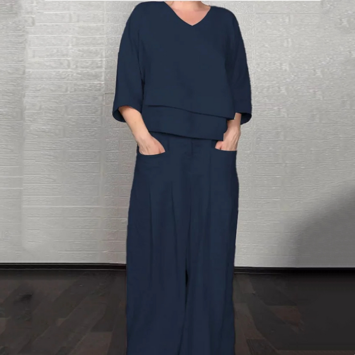 Noa | Ensemble minimaliste ample deux pièces